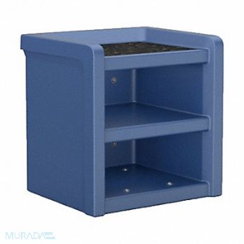 ENDURANCE Night Stand Plastic Laminate Top Blue, 783FC9