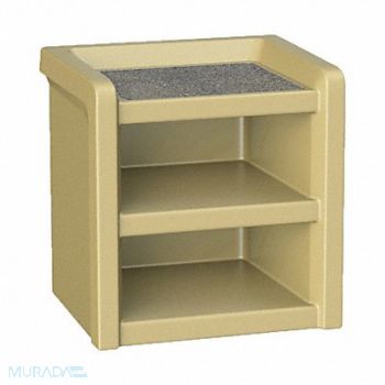 ENDURANCE Night Stand Plastic Laminate Top Sand, 783FD0