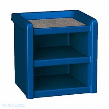 ENDURANCE Night Stand Plastic Laminate Top Blue, 783FD1