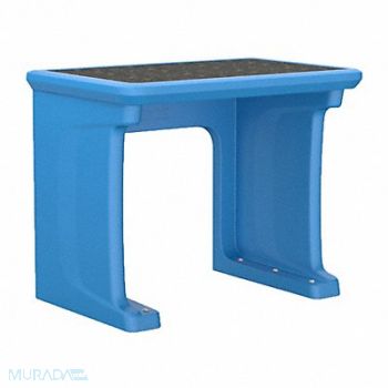 ENDURANCE Standing Desk Laminate Top Slate Blue, 783FE0