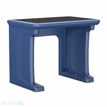 ENDURANCE Standing Desk Laminate Top Blue, 783FE3