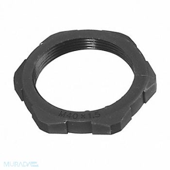 HUBBELL WIRING DEVICE-KELLEMS Locknut Nylon M40 PK100, 783FR1