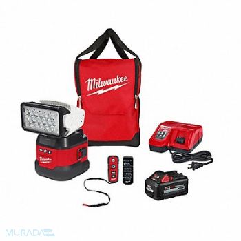 MILWAUKEE Cordless Work Light Battery Incl 12 lb, 783FT6