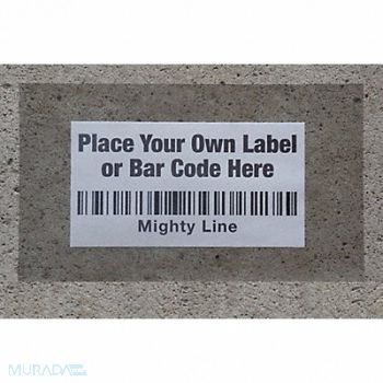 MIGHTY LINE Floor Label Cover PK50, 783G98