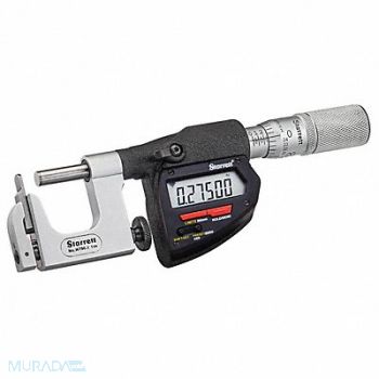 STARRETT Wireless Digital Multi Anvil Micrometer, 783RC2