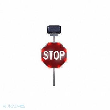 TAPCO Stop Sign LED Crossing Sign 30x30, 783RK5
