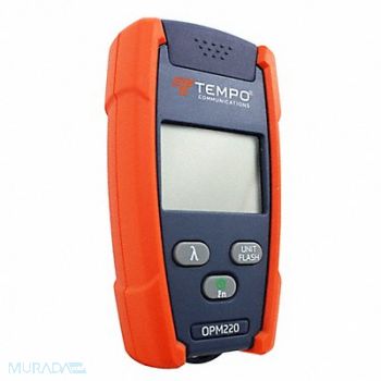 TEMPO COMMUNICATIONS Optical Power Meter, 783RU4