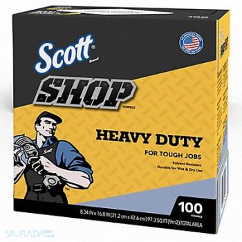 KIMBERLY-CLARK PROFESSIONAL Dry Wipe Dispenser Box Blu 16-4/5 L PK10, 783RZ8