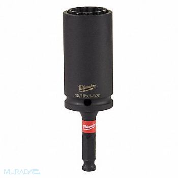 MILWAUKEE Impact Socket 3/4 in 9/16 in 12-Point, 783WN9