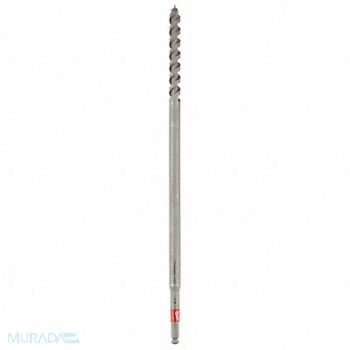 MILWAUKEE Auger Drill Bit Pole Auger Carbide Tippd, 783WP7
