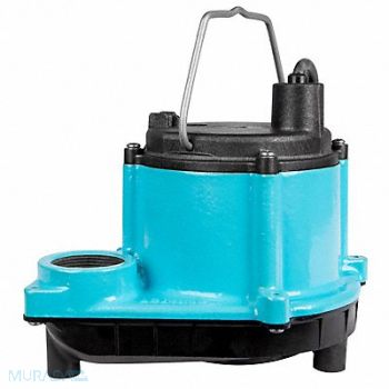 LITTLE GIANT Sump Pump Cast Iron Body 1/3 hp, 783WU6