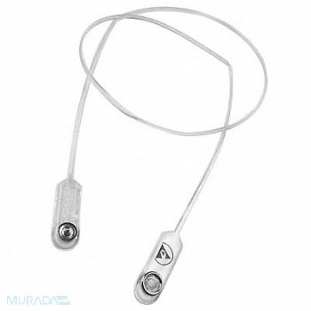MENDA Breakaway Lanyard Clip Vinyl Clear 37 L, 783XL8