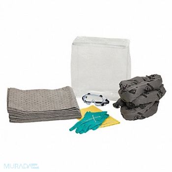 BRADY Spill Kit 20 Pad Bag 17 Hx15 Wx7.25 D Sz, 783XP7