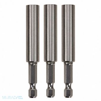 IRWIN Bit Holder 1/4 Hex 3 L PK3, 783YU1