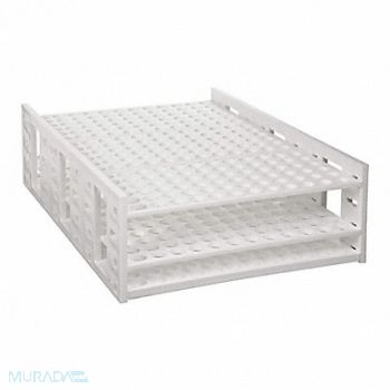 HEATHROW SCIENTIFIC Tube Rack 26-1/2 x10-1/2 Poly, 784GM0