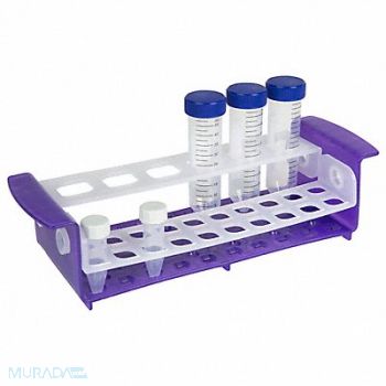 HEATHROW SCIENTIFIC Tube Rack 12-1/4 x4-1/4, 784GM4