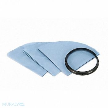 SHOP-VAC Vacuum Filter Cloth Reusable PK3, 784HX5