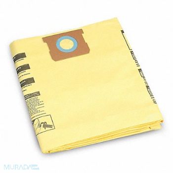 SHOP-VAC Vacuum Bags Non-Reusable Dry Paper PK2, 784HY7