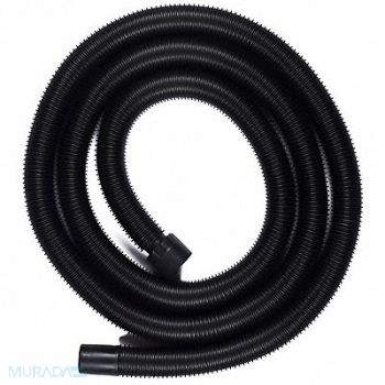 SHOP-VAC Vacuum Hose Plastic 12 ft Locking Inlets, 784HZ7