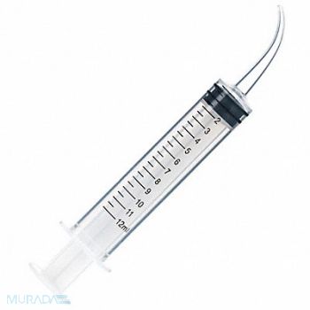 GLOBE SCIENTIFIC Transfer Syringe Hand Operated 12mL PK50, 784JN7