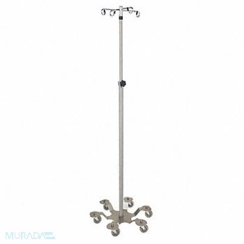 BLICKMAN Stainless Steel IV Stand 6 Leg, 784JT6