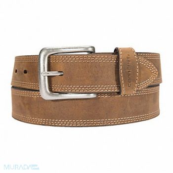 CARHARTT Triple Stitch Belt Brown 58 L 1-3/8 W, 784NH0