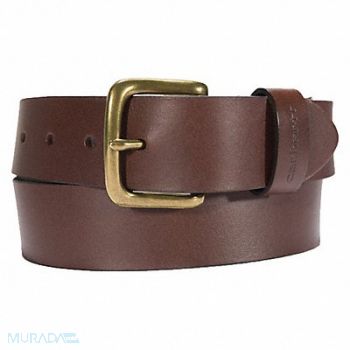 CARHARTT Classic Buckle Belt Brown 58 L 1-1/2 W, 784NK2