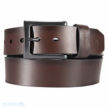 CARHARTT Box Buckle Belt Brown 52 L 1-1/2 W, 784NM1