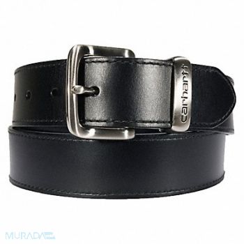 CARHARTT Metal Keeper Belt Black 58 L 1-1/2 W, 784NN5