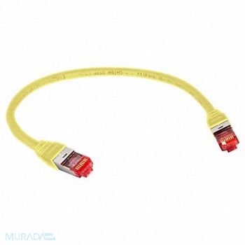 TRIPLETT Patch Cable CAT6A 10GBPS Yellow, 784T90