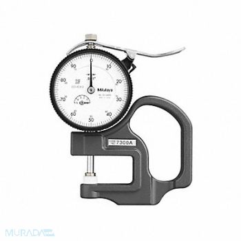 MITUTOYO Dial Thcknss Gauge Cermic 0 in to 0.5 in, 785TH7