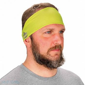 CHILL-ITS BY ERGODYNE Cooling Headband Lime, 785U02