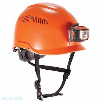 SKULLERZ BY ERGODYNE Class C Safety Helmet + LED Light, 785U24