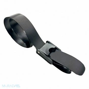 DICK MEDICAL SUPPLY Gait Belt 1/2 H 60 L 2 W Black, 786R83