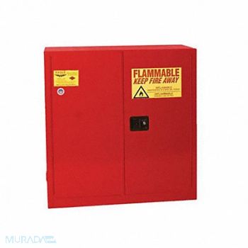 EAGLE Paints and Inks Cabinet 40 gal Red, 101ZJ4
