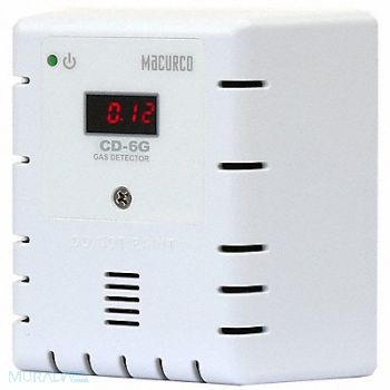 MACURCO Fixed Carbon Dioxide Detector 4-1/2 in H, 786VH1