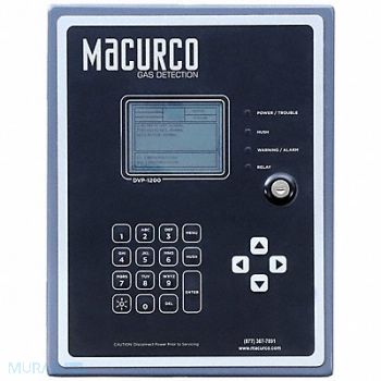MACURCO Gas Detection Control Panel 13 in H, 786VH3
