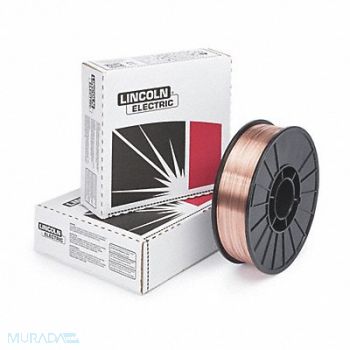 LINCOLN ELECTRIC Welding Wire Carbon Steel ER70S-2 0.035, 786X10