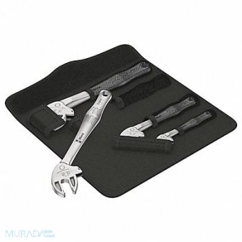 WERA Spanner Wrench 4pc Set Folding Pouch, 786XY0
