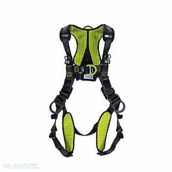 HONEYWELL MILLER Fall Protection Harness 3XL/4XL Sizing, 787EM3