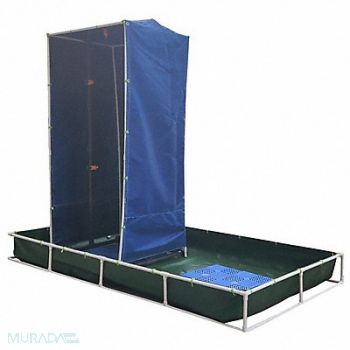 FSI Decontamination Shower 7ft H 4ft L 4ft W, 787ER1