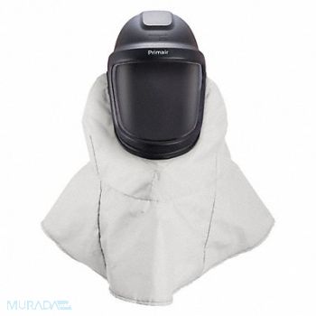 HONEYWELL Hard Hat Black/White PAPR System, 787H63