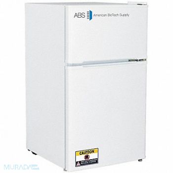 AMERICAN BIOTECH SUPPLY Refrigerator w/ Freezer 33-3/4 H 19 W, 787KC1