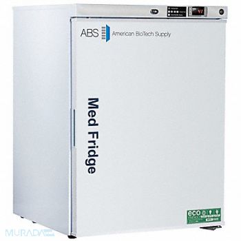 AMERICAN BIOTECH SUPPLY Refrigerator 5.2 cu ft 32-1/8 H 23-3/4 W, 787KD5