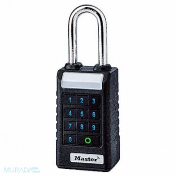 MASTER LOCK Padlock 2-3/8 Vertical Shackle Clearance, 787MD2