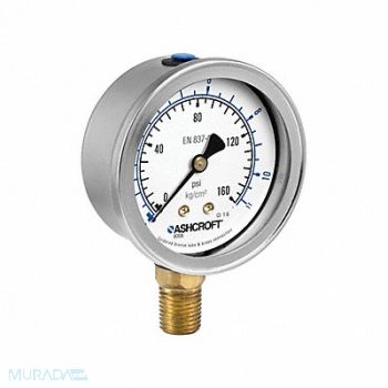 ASHCROFT Pressure Gauge, 787MR5