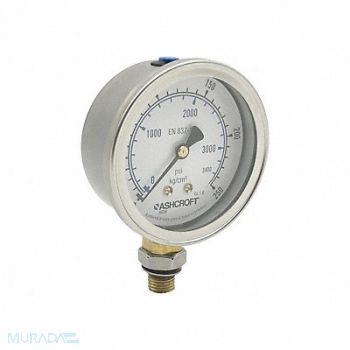 ASHCROFT Pressure Gauge, 787MT4