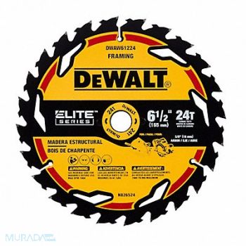 DEWALT Circular Saw Blade 7000 RPM 24 Teeth, 787PK6