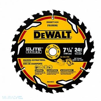DEWALT Circular Saw Blade 7000 RPM 24Teeth PK10, 787PL0