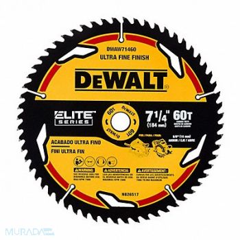 DEWALT Circular Saw Blade 7000 RPM 60 Teeth, 787PL2